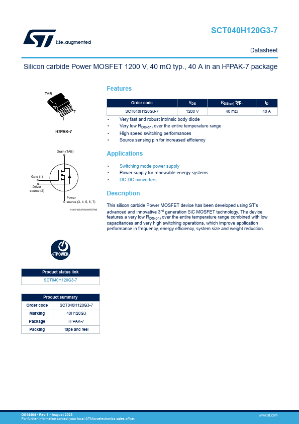 SCT040H120G3-7