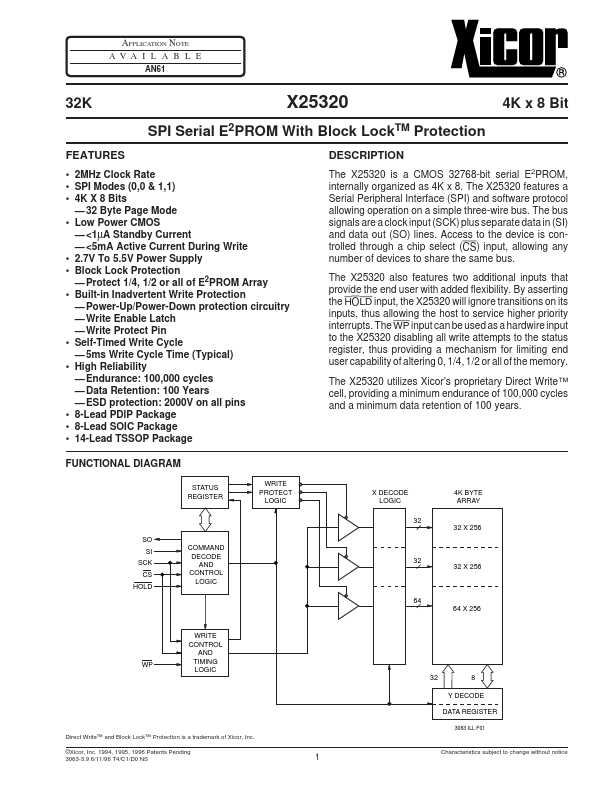 X25320