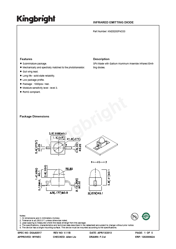 KM2520SF4C03