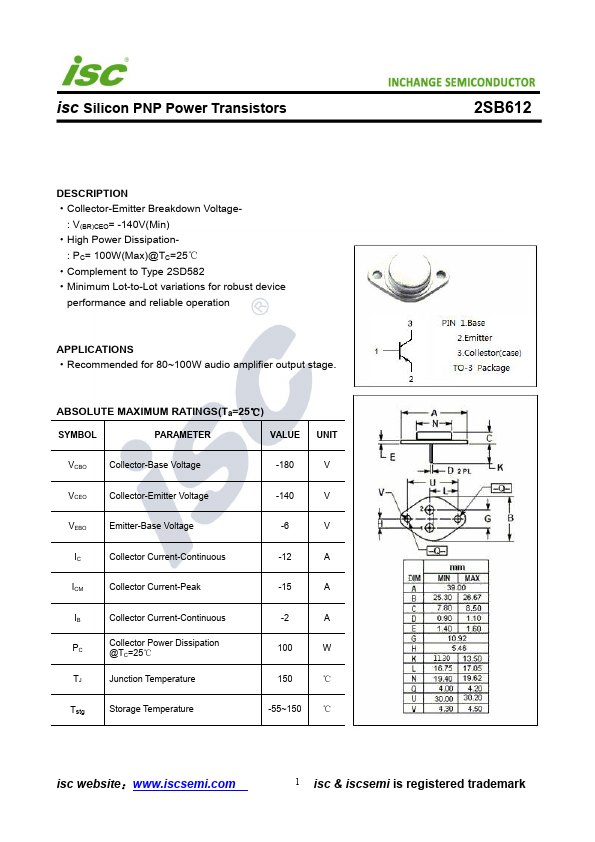 2SB612