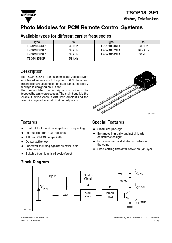 TSOP1833SF1