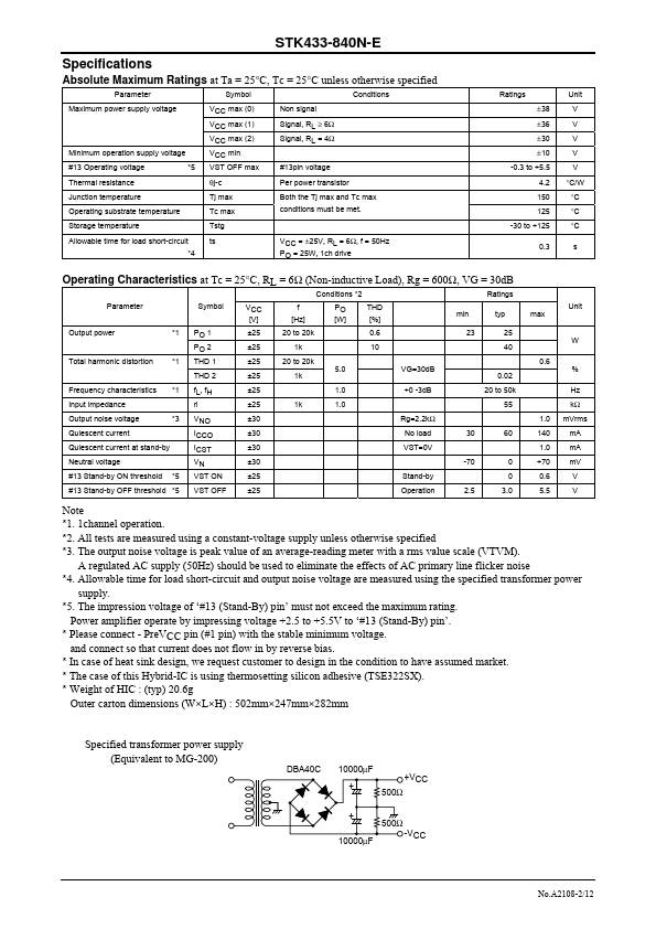 STK433-840N-E