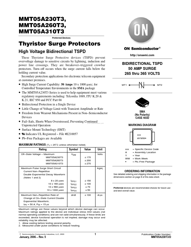 MMT05A230T3