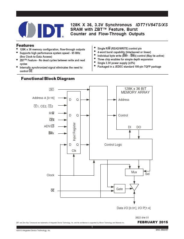 IDT71V547XS