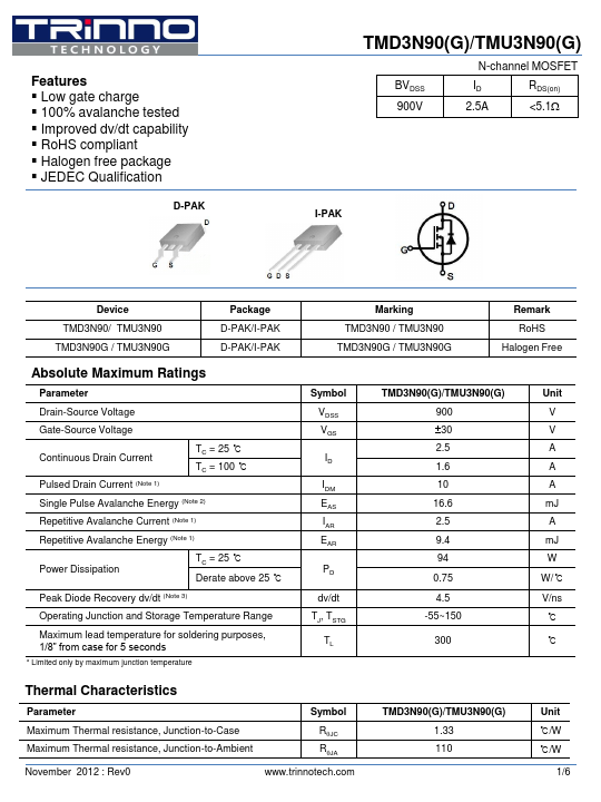 TMD3N90G