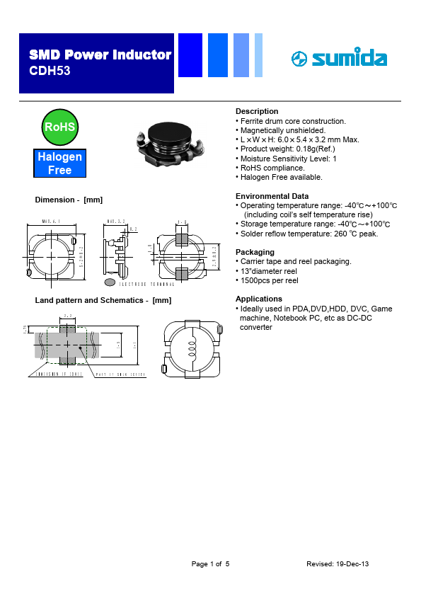 CDH53NP-820JC