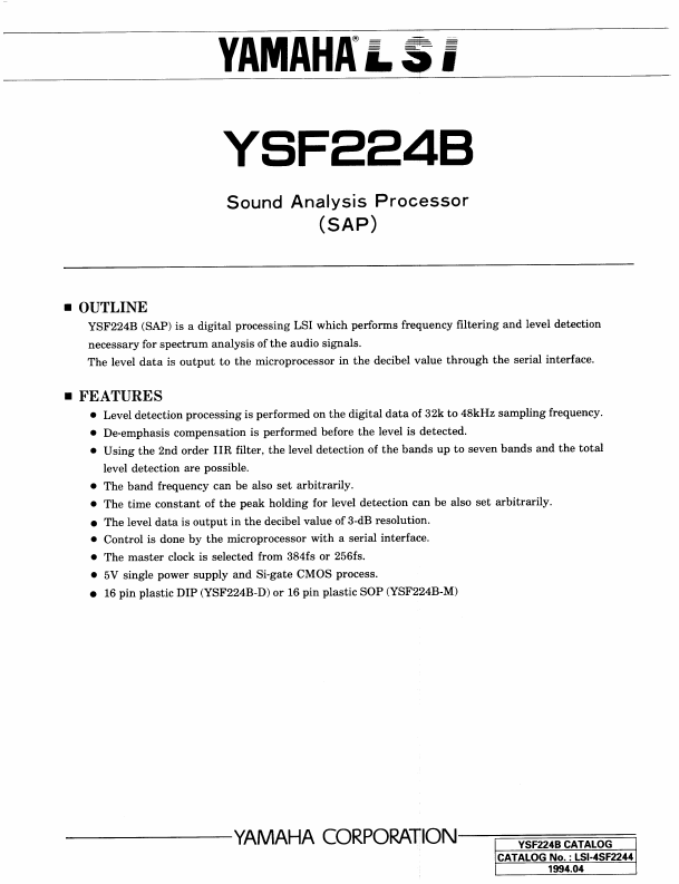 YSF224B