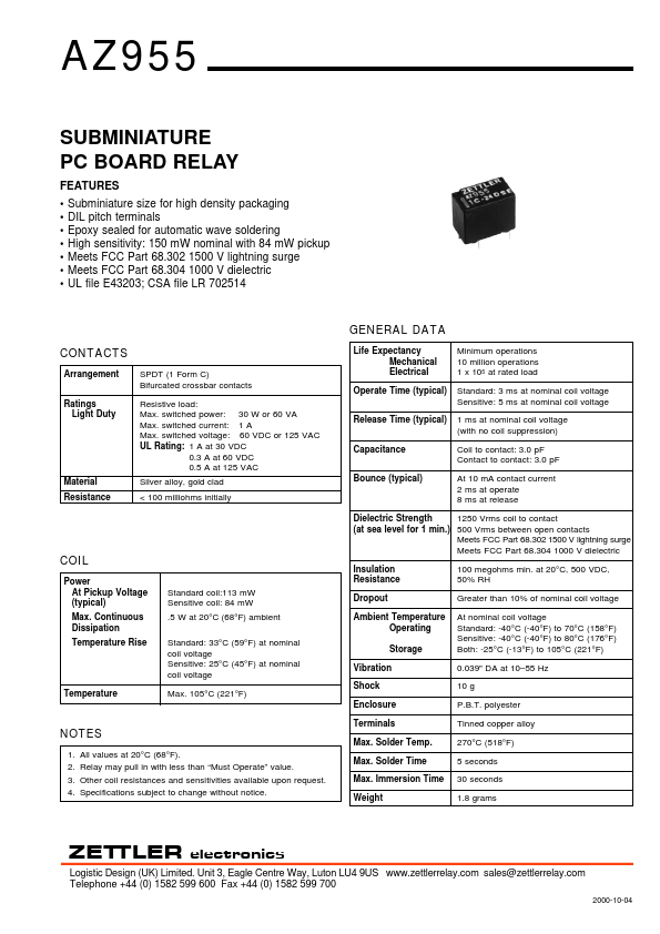 AZ955-1C-24DE