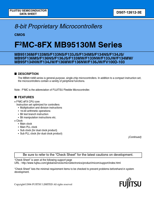 MB95F136MW