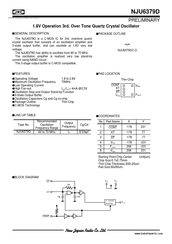 NJU6379D