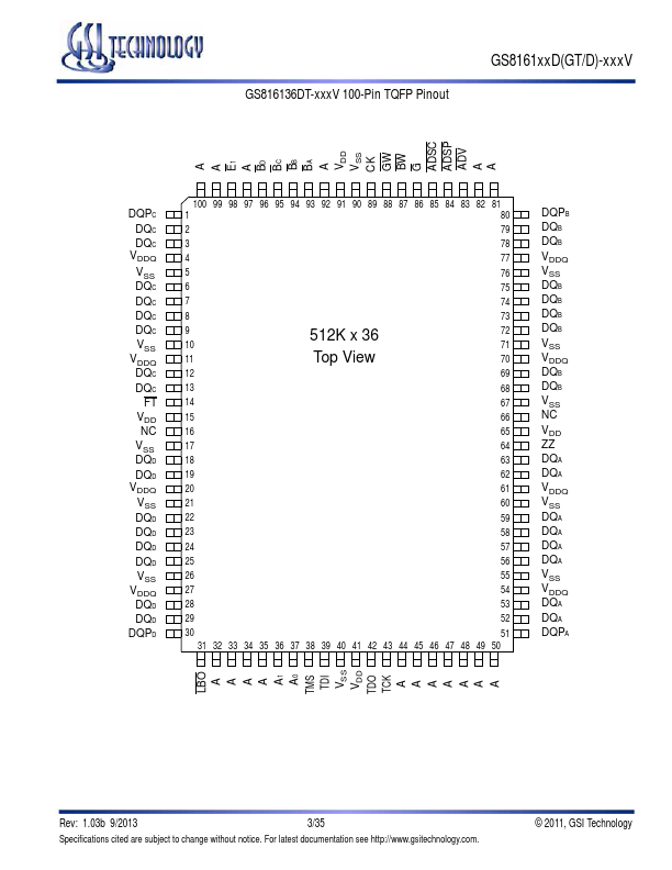 GS816118DD-xxxV