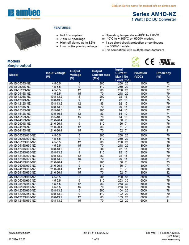 AM1D-0505DH60-NZ