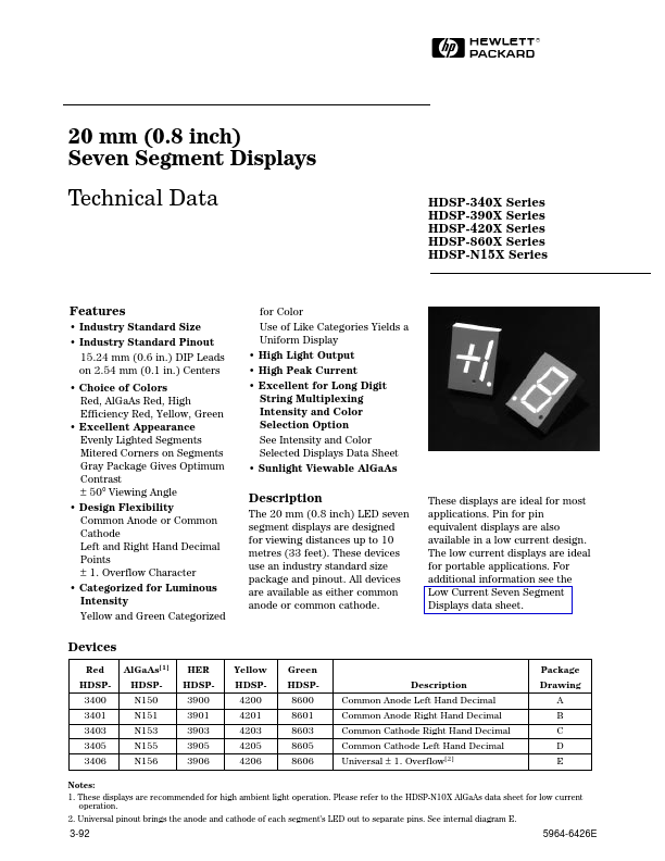 HDSP-8603