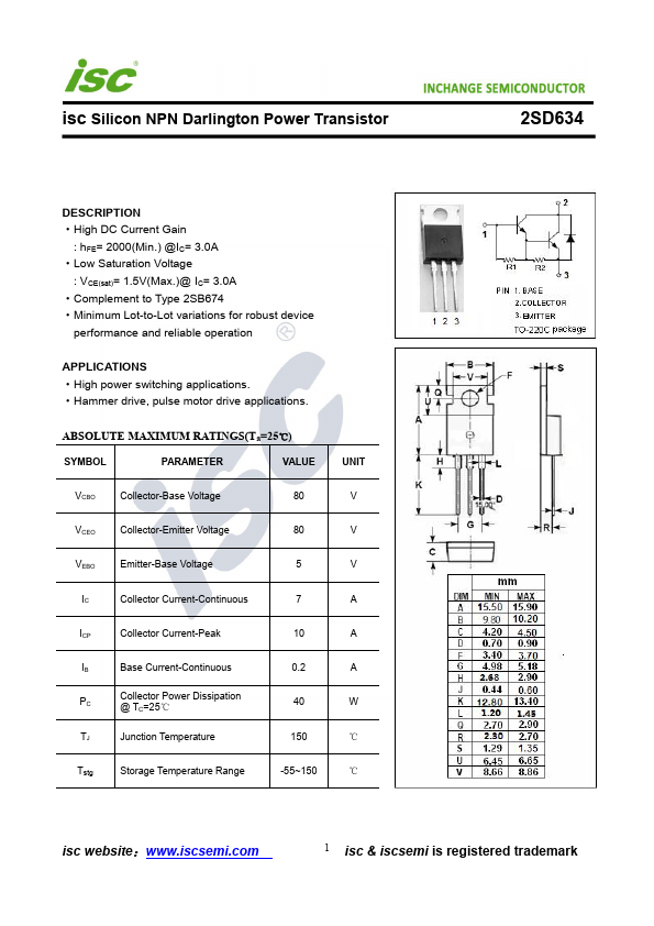 2SD634