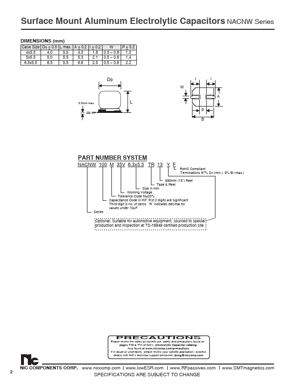 NACNW220M6.3V5X5.5TR13F