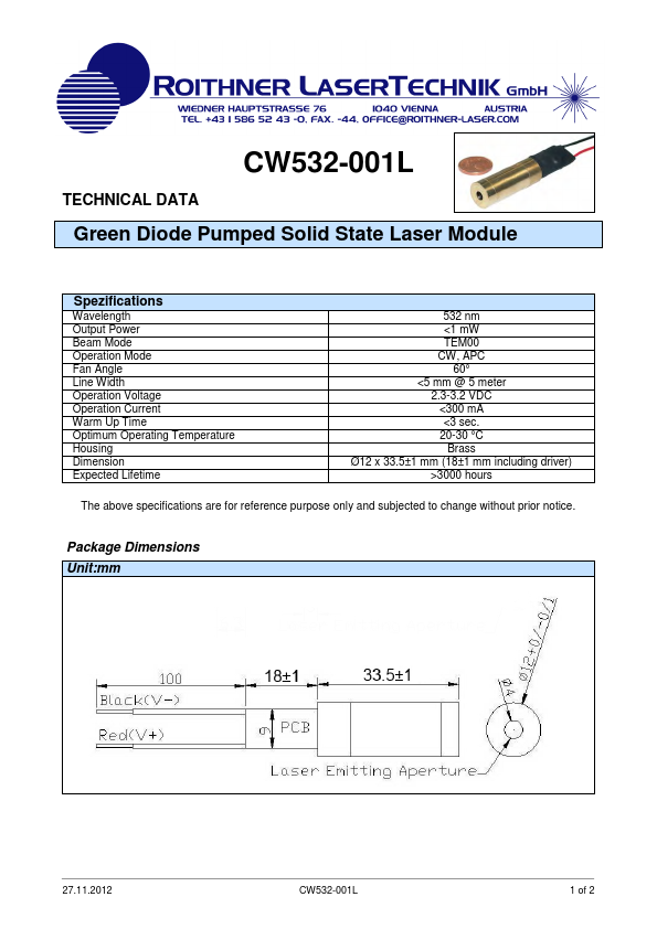 CW532-001L