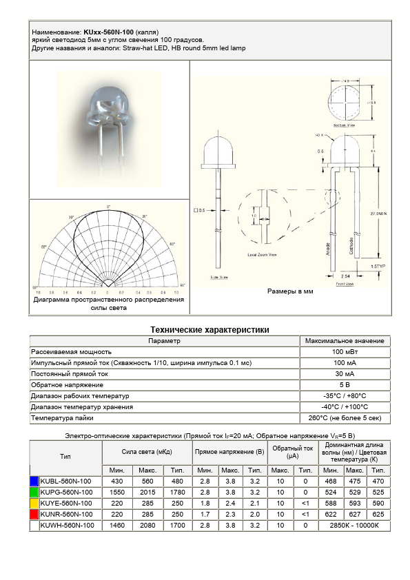 KUWH-560N-100