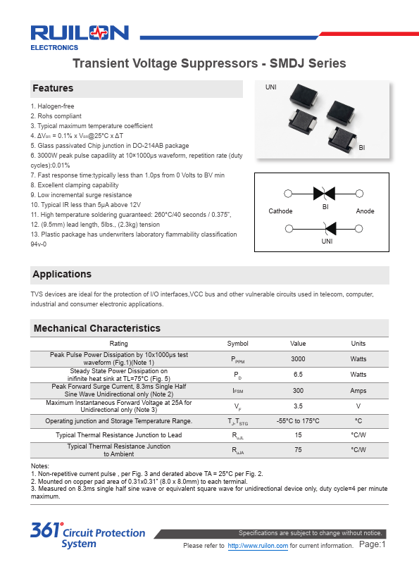 SMDJ190A