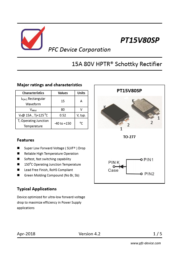 PT15V80SP