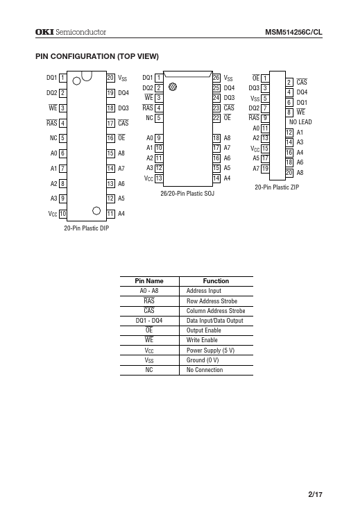 MSM514256C