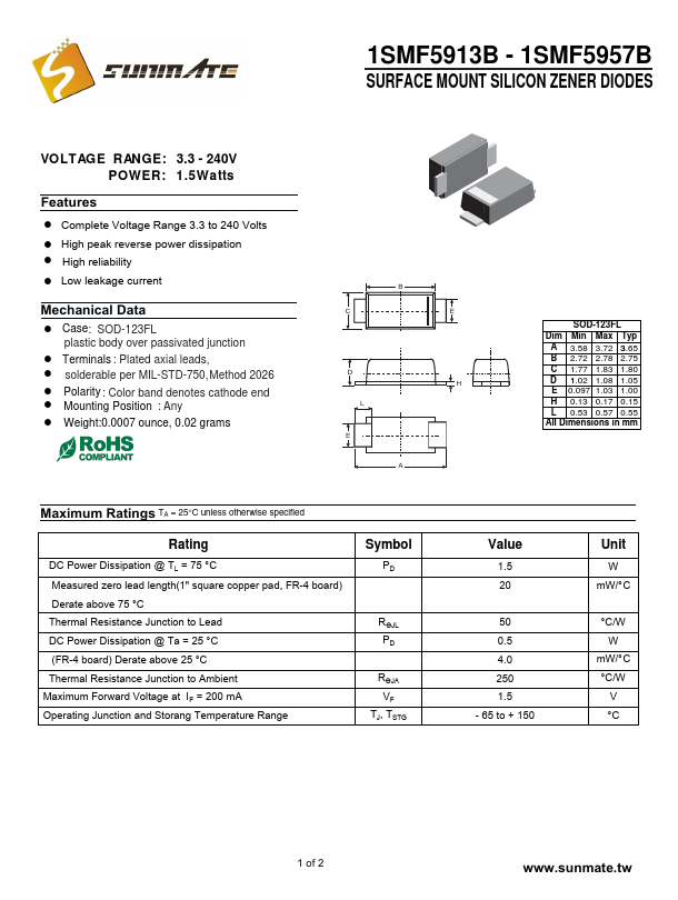 1SMF5948B