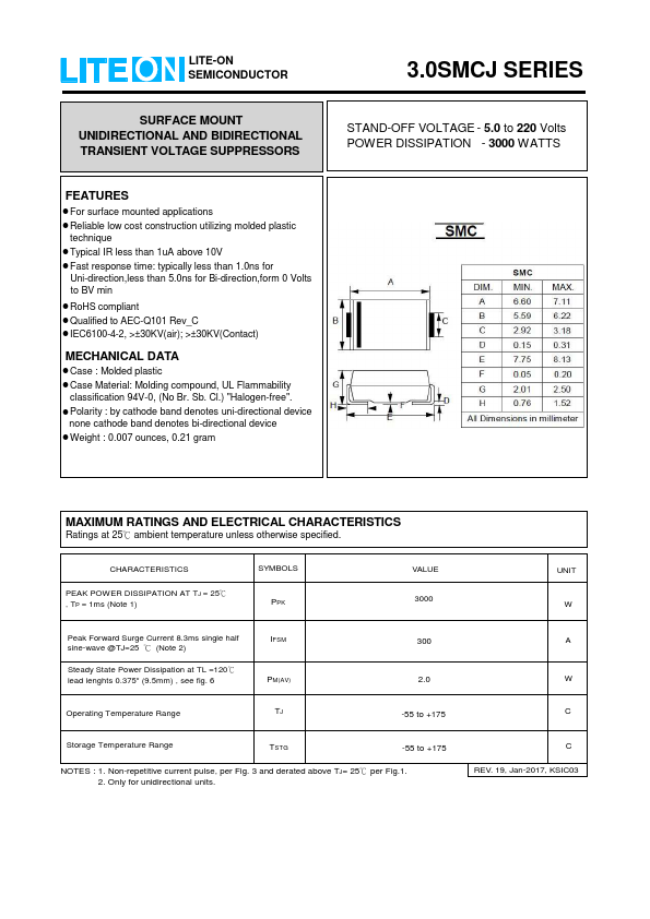 3.0SMCJ20A6