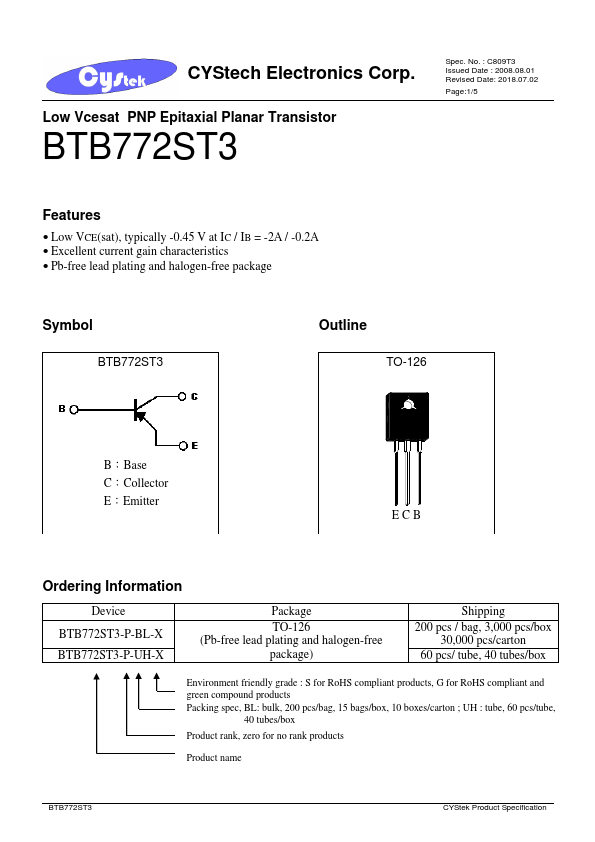 BTB772ST3