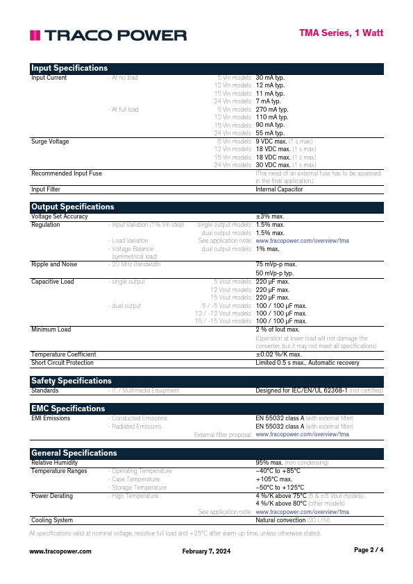 TMA1215D