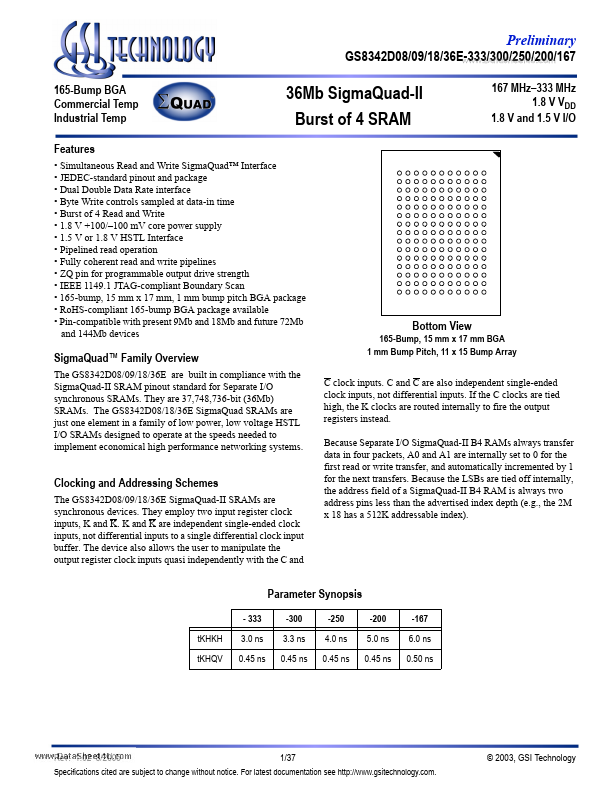 GS8342D18E-333