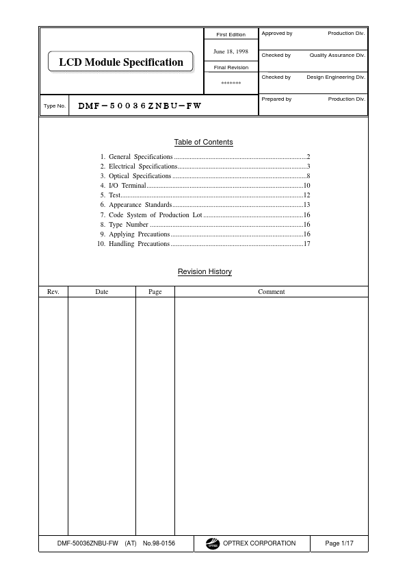 DMF-50036ZNBU-FW