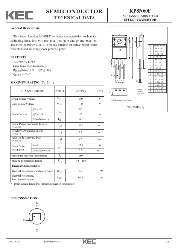 KP8N60F