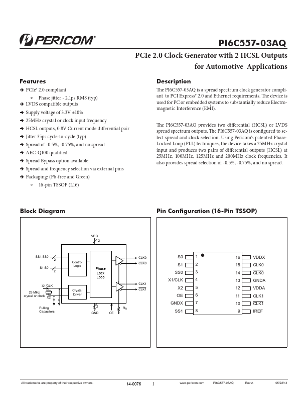 PI6C557-03AQ