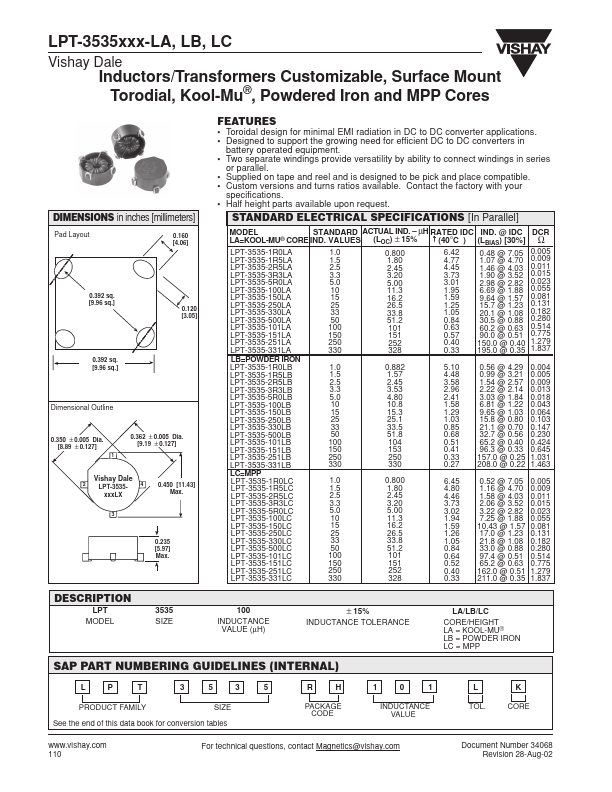 LPT-3535-2R5LC