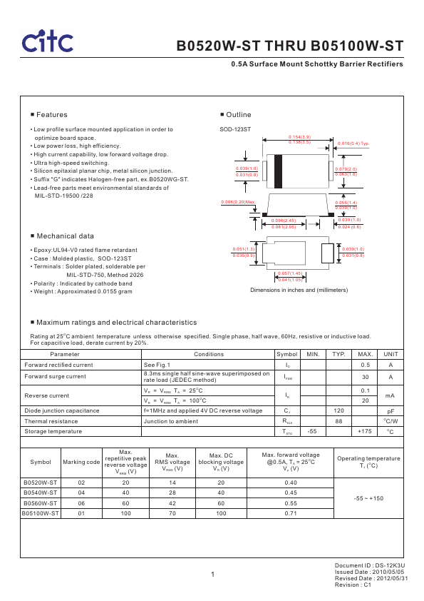 B0560W-ST