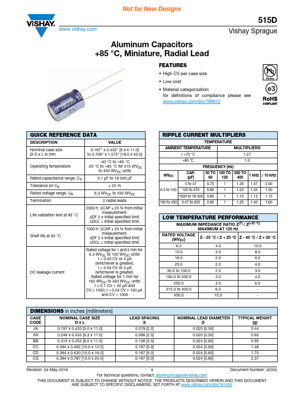 515D108M025DG6AE3