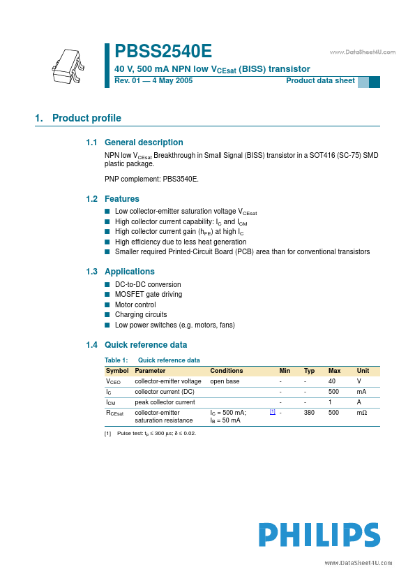 PBSS2540E