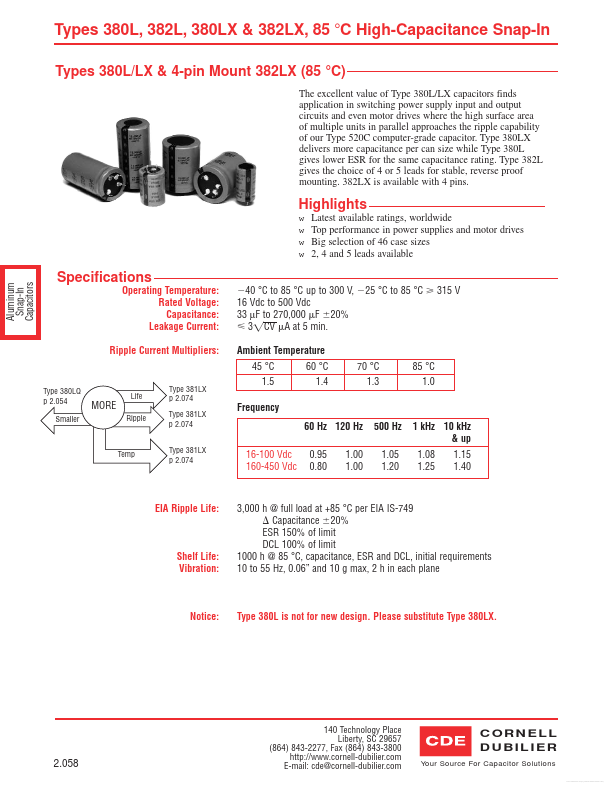 380LX681M180K022