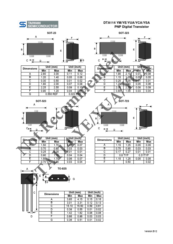 DTA114YSA