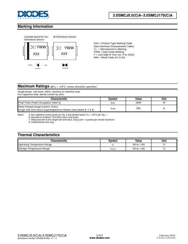 3.0SMCJ8.5CA