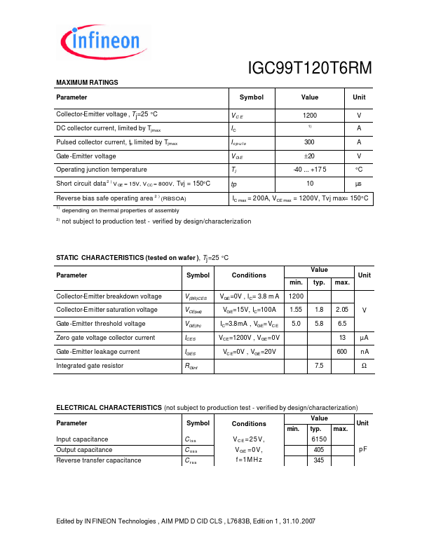 IGC99T120T6RM