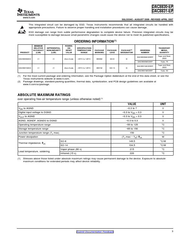 DAC8830-EP