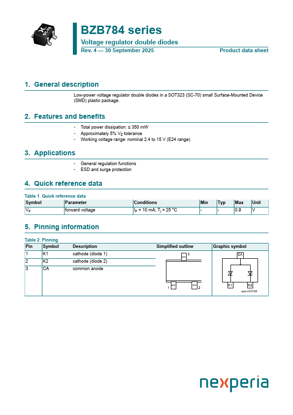 BZB784-C12 Datasheet Preview