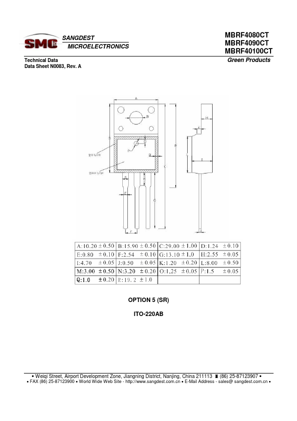 MBRF4090CT