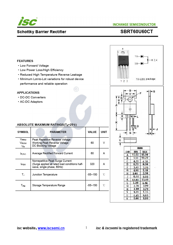 SBRT60U60CT