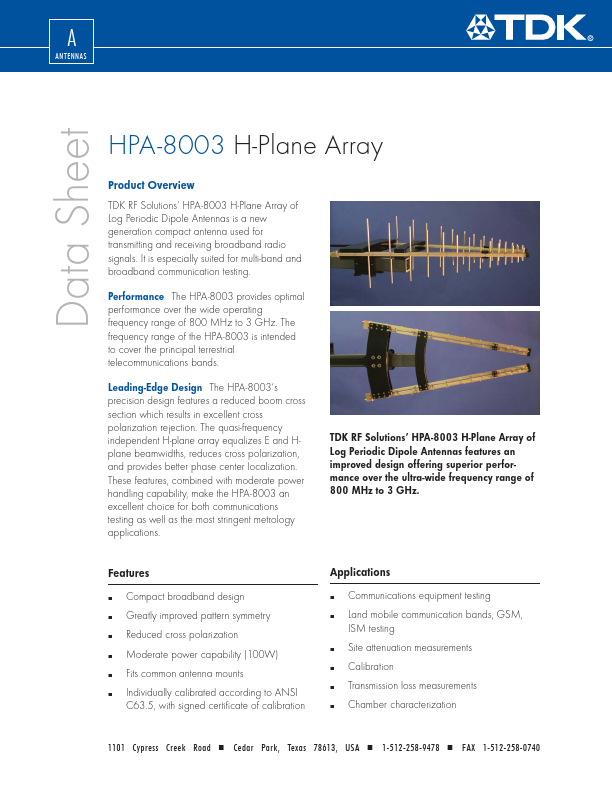 HPA-8003