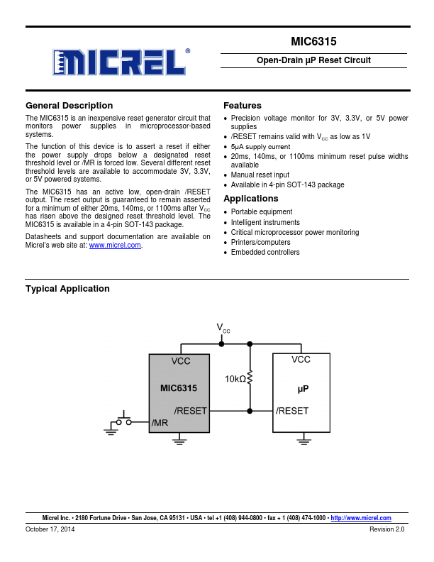 MIC6315