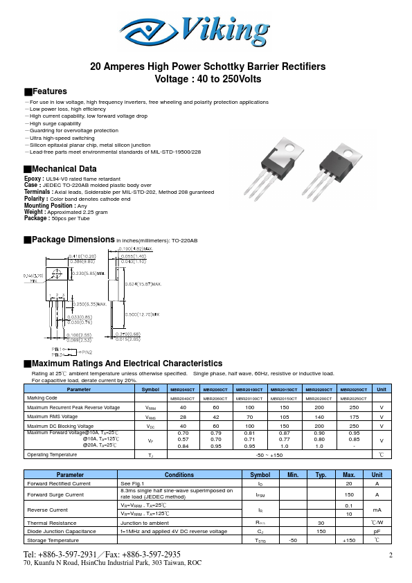 MBR2060CT