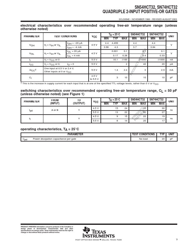 SNJ54HCT32J