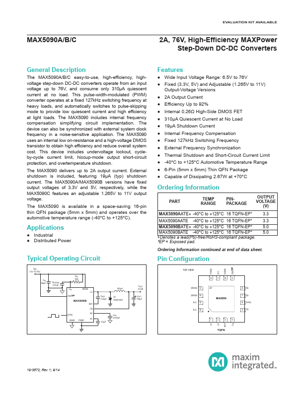 MAX5090A