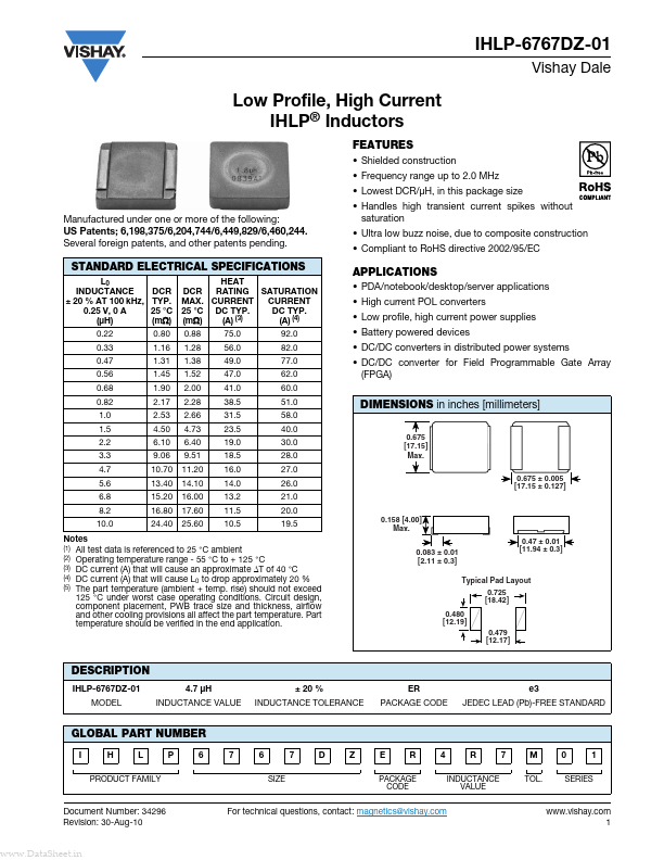 IHLP-6767DZ-01